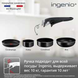 Набор сковород Tefal Ingenio 4250820, 24/28 см, съемная ручка