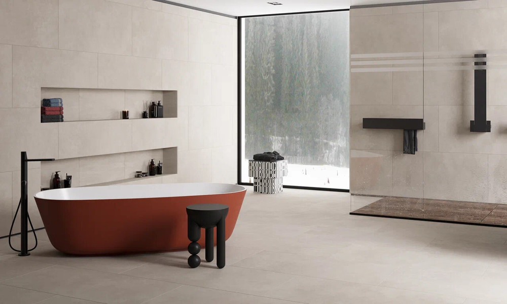 ARTCER Cement Azure Bianco 60x120