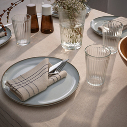 IKEA VÅRARV  (ИКЕА ВÅРАРВ)  -  Салфетка, темно-серый/натуральный, 35x35 см