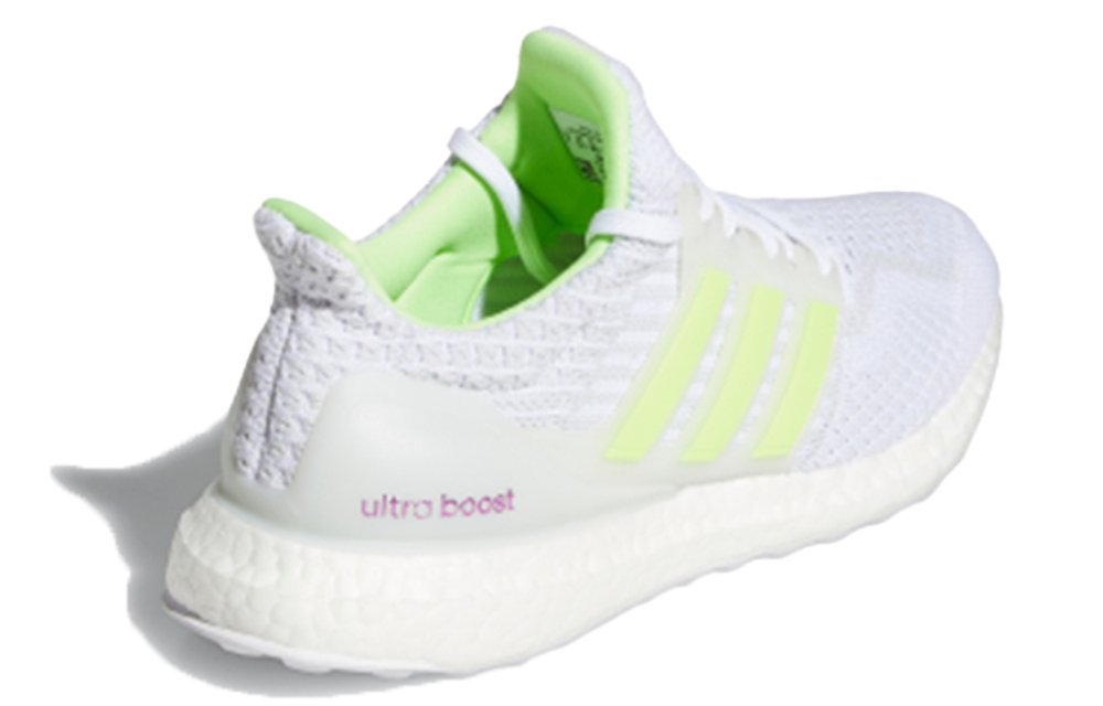 Adidas Wmns UltraBoost 5.0 Dna "Glow In The Dark - White Signal Green" Women"s