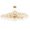 Подвесная люстра Crystal Lux REINA V2 SP16 L1500 GOLD PEARL