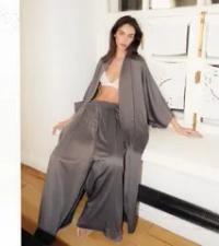 Брюки женские серые