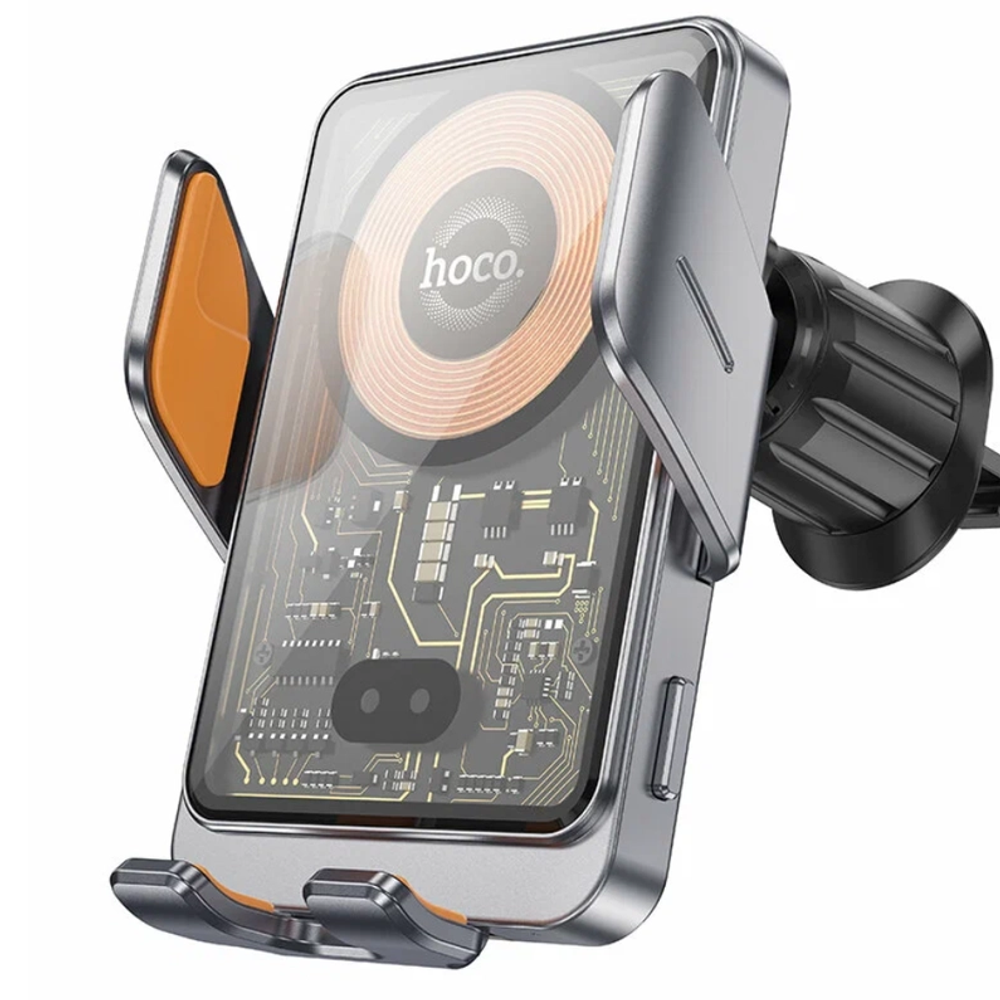 Автомобильный держатель Hoco HW7 с Беспроводной Зарядкой 15W