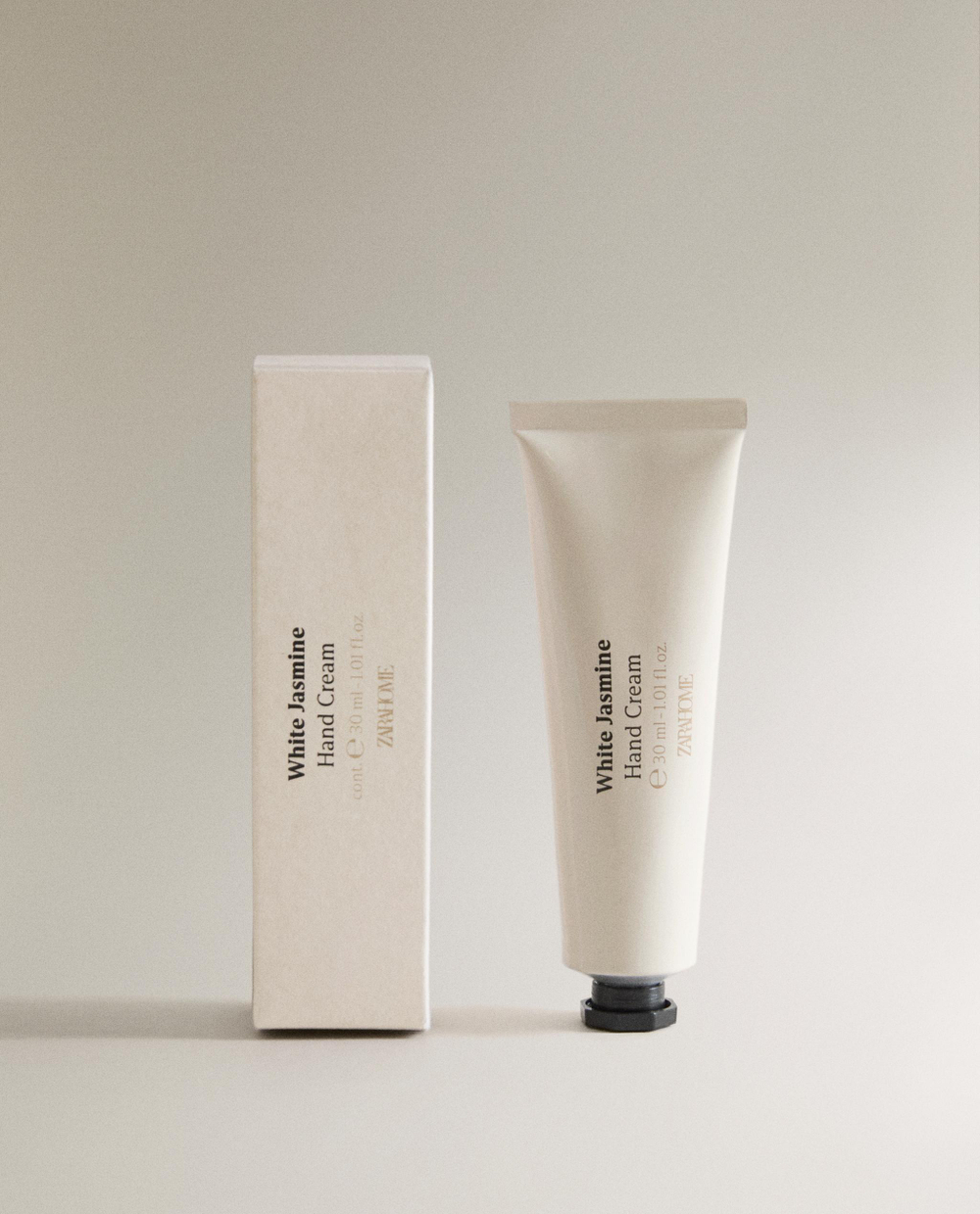 Zara Home Крем для рук White Jasmine 30 мл питательный, парфюмированный, аромат цветочный