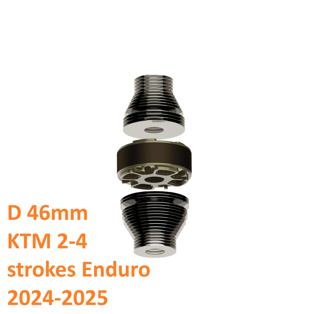 Dal Soggio - RS Kit for rear shock D46 – KTM 2-4 strokes Enduro 2024-2025