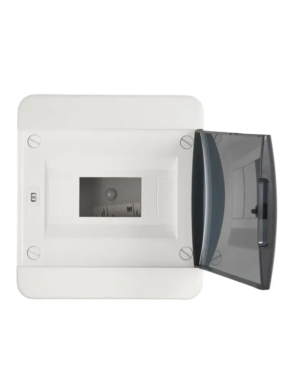 Корпус пластиковый ЩРН-П-8 IP41 черная прозрачная дверь TEKFOR IEK