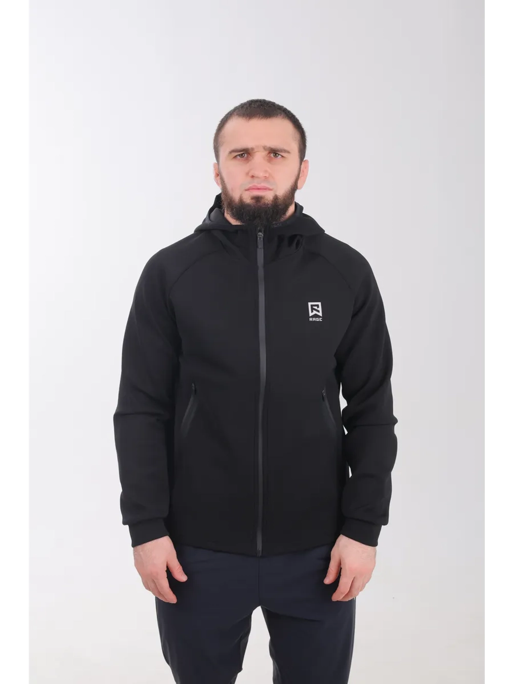 Куртка мастерка с капюшоном