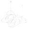 Подвесной светильник Loft It Flock of Light 10309/21 CR
