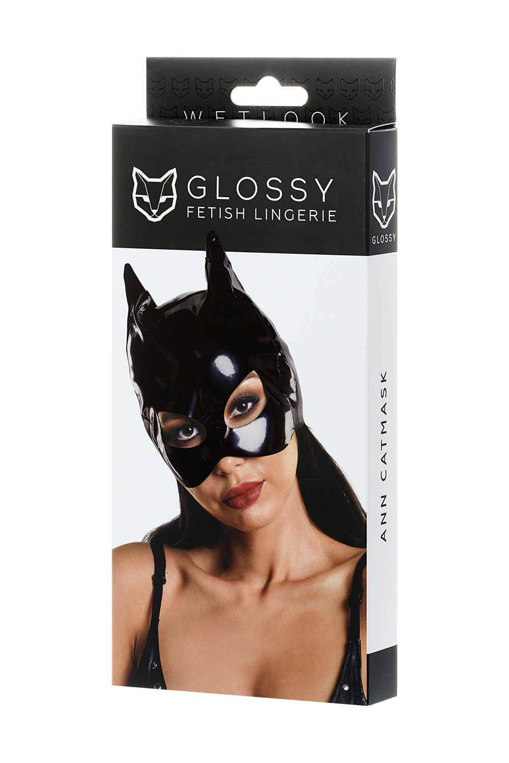 Маска кошки Glossy ANN из материала Wetlook