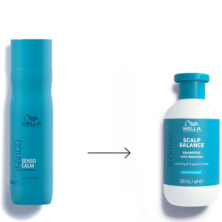 Wella Invigo Scalp Balance Sensitive - Шампунь для чувствительной кожи головы 300 мл
