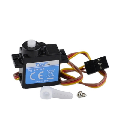 Сервомашинка 9g для самолета Top RC 400 Class Cessna 182 (руль, руль высоты), провод 200мм