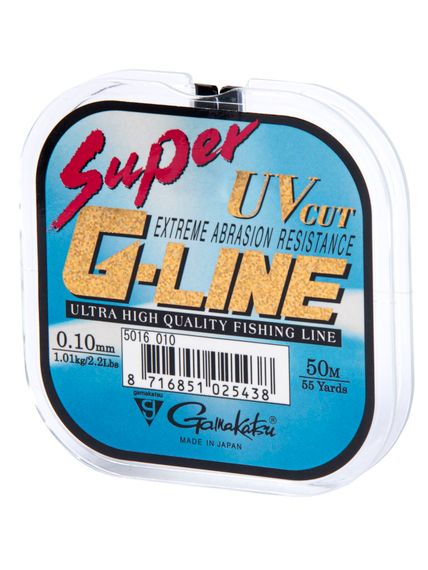 Леска монофильная Gamakatsu G-Line SUPER 050/010
