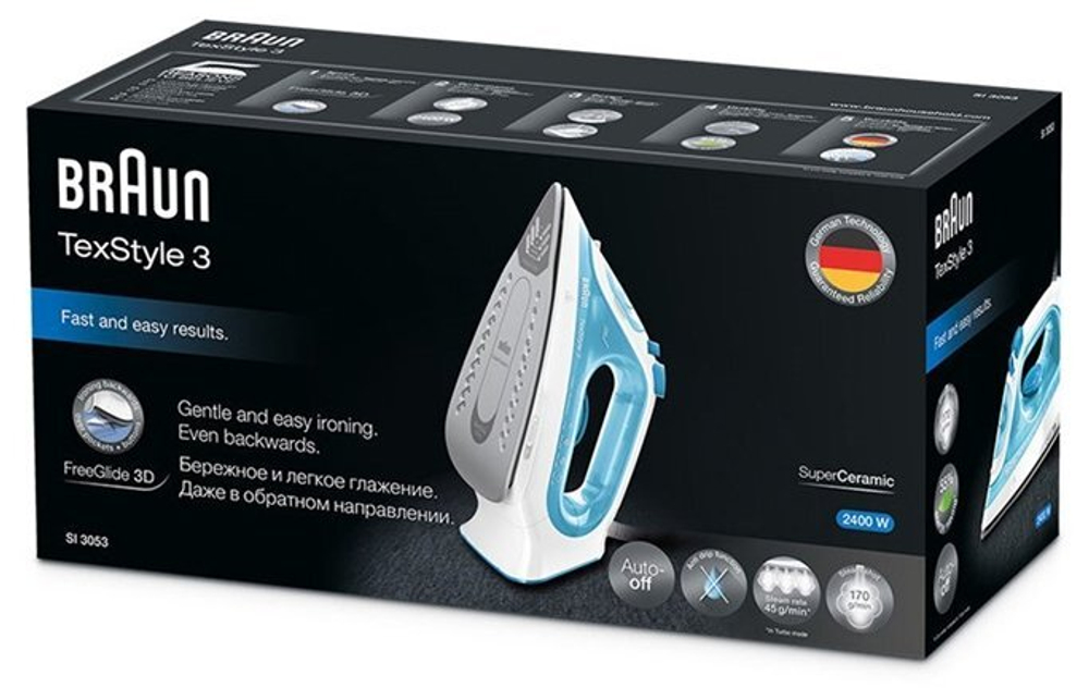 Утюг Braun SI 3053 TexStyle 3