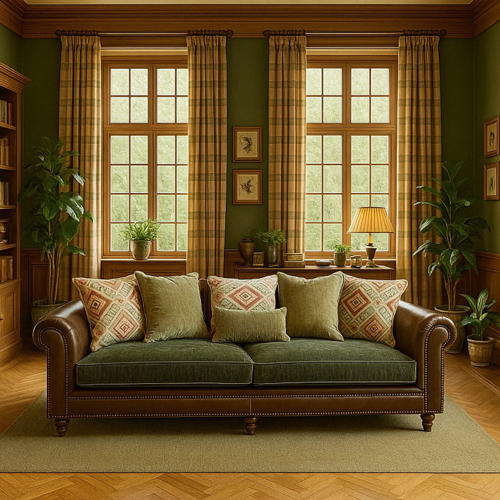 Диван "Корнер Олива" макси