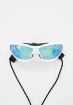 Спортивные очки LiP Surge / Gloss White - Black / PC Polarized / VIVIDE Ice Blue Lens