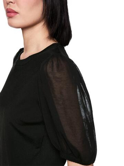 Marc Cain Джемпер с полупрозрачными рукавами-буф