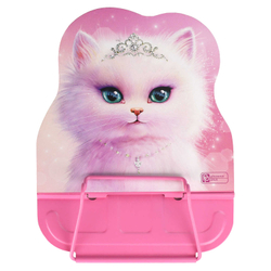 Подставка для книг и учебников Феникс+, 17x16.5x15,5 см, окрашенный чёрный металл, УФ-печать