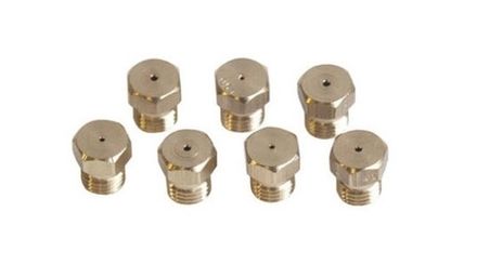 Комплект форсунок (жиклеров) конфорки для плиты Indesit (Индезит)/Ariston (Аристон) - 075029, 482000027303