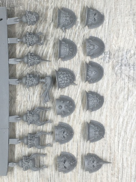 CSM Shoulder Pads and Heads