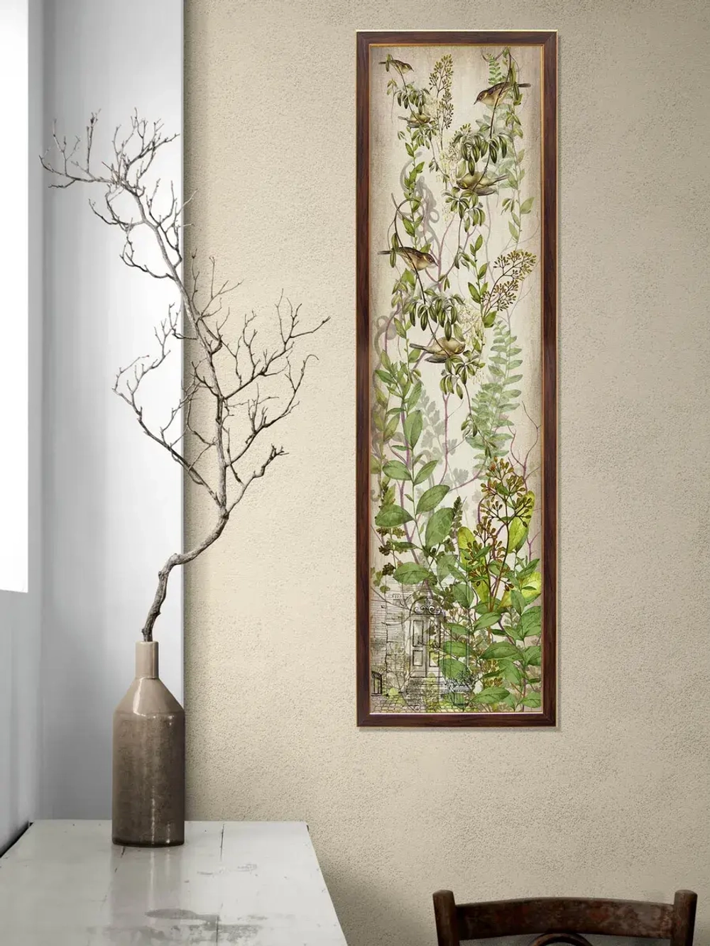 Картина на стену интерьерная большая 21*73 см