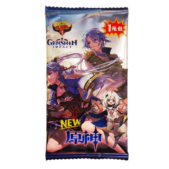 Коллекционные карточки Genshin Impact  4.1