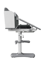 Комплект растущей детской мебели Fundesk Vivo парта + стул + выдвижной ящик + подставка + полка