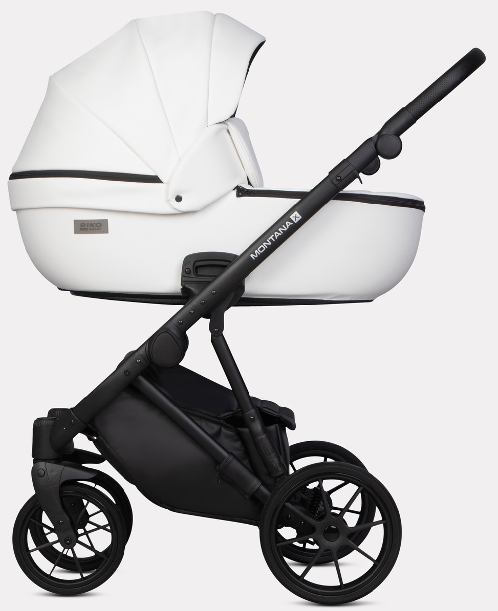 Детская коляска Riko Basic Montana X Ecco 3 в 1 11 White (белый)