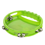 Бубен 16см, зеленый, пакет 660