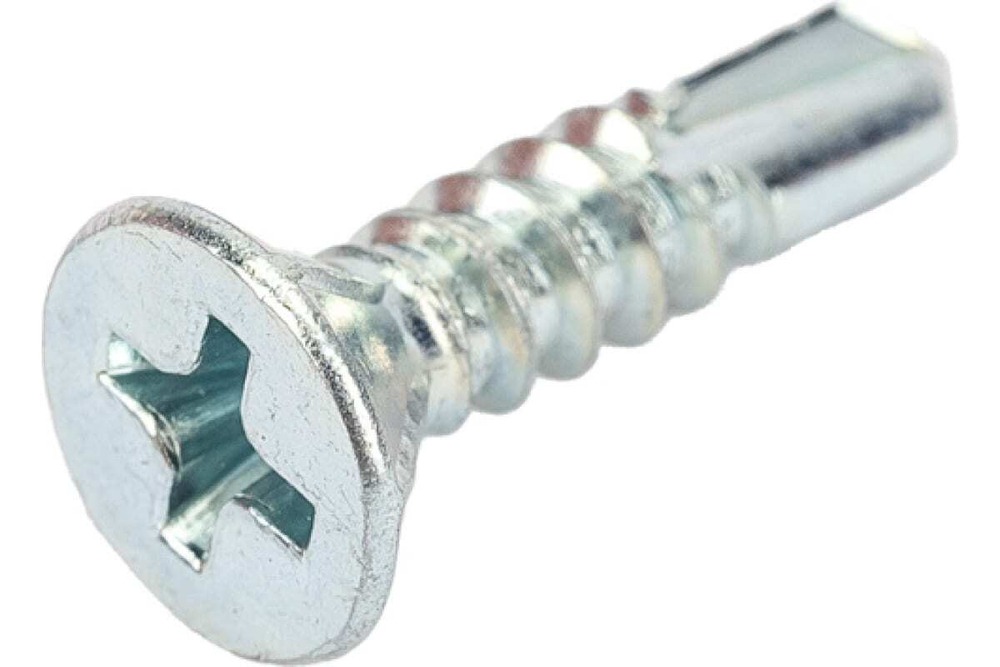 САМОРЕЗЫ СТРОЙБАТ Д/МОНТ/ОКОН БЕЛ/ЦИНК С БУР. 3,9Х16 10ШТ