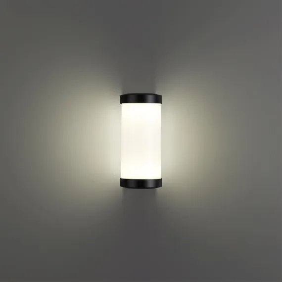 359300 STREET NT24 000 черный Светильник ландшафтный настенный IP65 LED 6W 4000K 180-265V OPAL