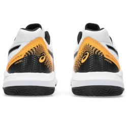 Мужские кросовки для Padel Asics Gel-Dedicate 8 Padel - white/orange pop