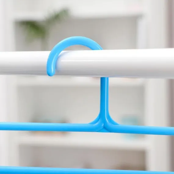 Вешалка для брюк и юбок Доляна, 5 уровней, 31×31 см, цвет МИКС