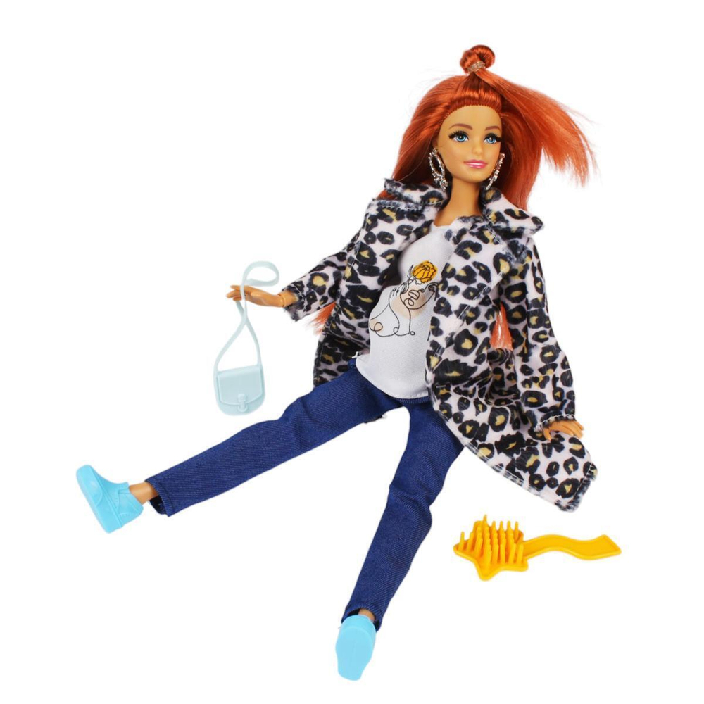 Кукла 29 см София беременная, руки и ноги сгиб, ресницы, акс, кор (Карапуз)