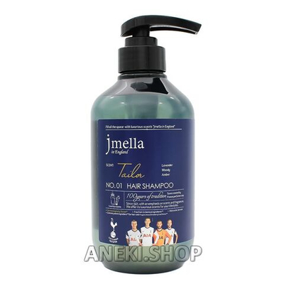 Шампунь парфюмированный «Tailor» 500 мл In England Tailor Hair Shampoo JMELLA