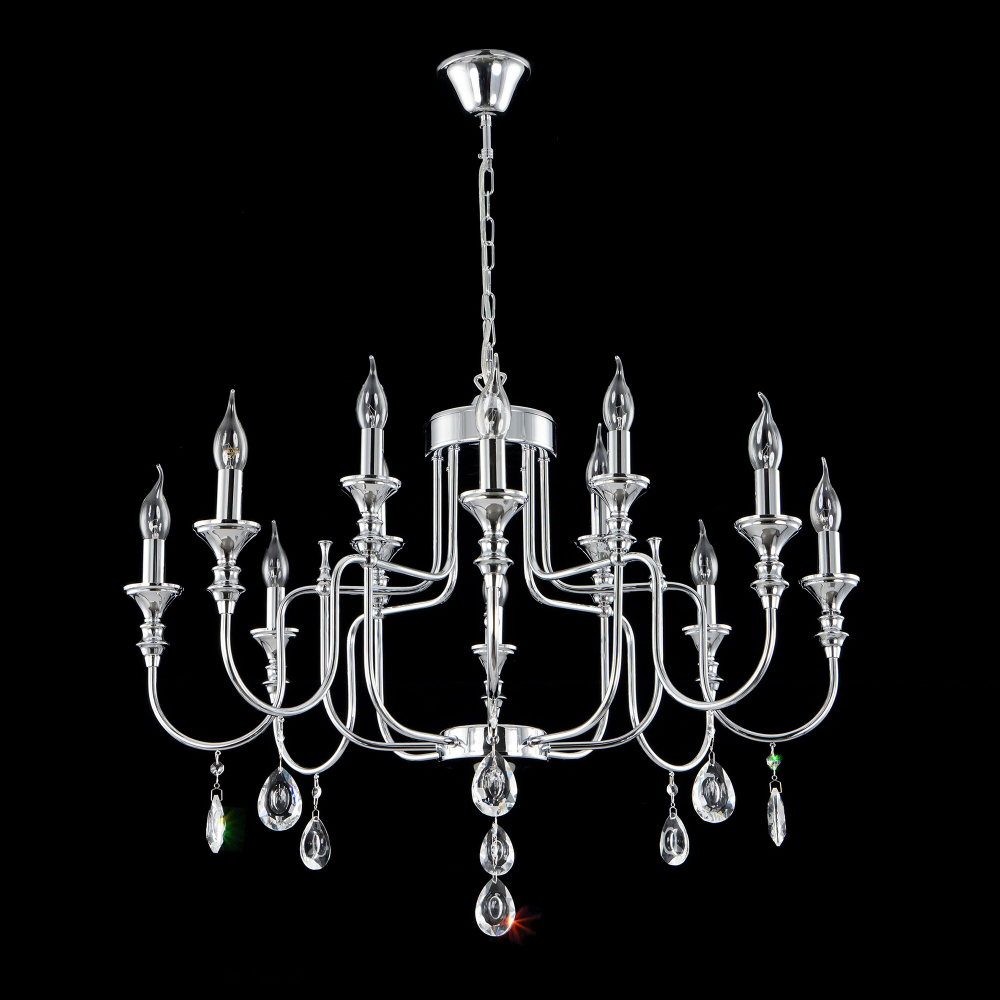 Citilux Рига CL437221 Люстра подвесная Хром