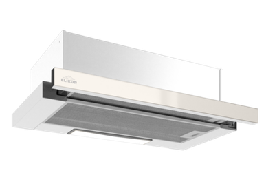 Elikor Интегра GLASS 60П-650-В2Л белый/стекло бежевый