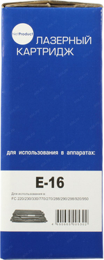 Картридж NetProduct E-16 для Canon FC 200/210/220/230/330