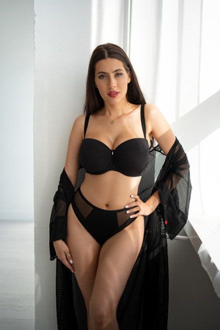 Kris Line FORTUNA Бюстгальтер Balkonette MHM (Черный)