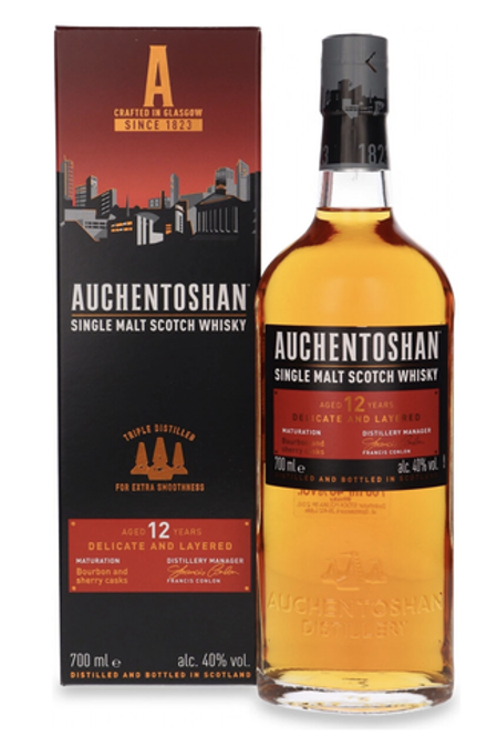 Виски Auchentoshan 12 Years Old, 0.7 л.