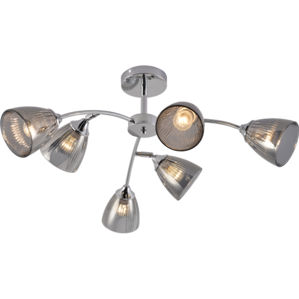 Люстра Rivoli Francheska 9179-306 6 х Е27 60 Вт модерн