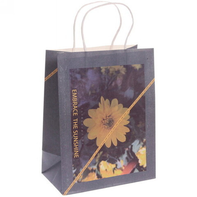 Пакет подарочный «Цветочное настроение» 23*18*10 см