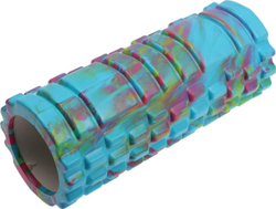Валик для фитнеса «ТУБА», камуфляж синий