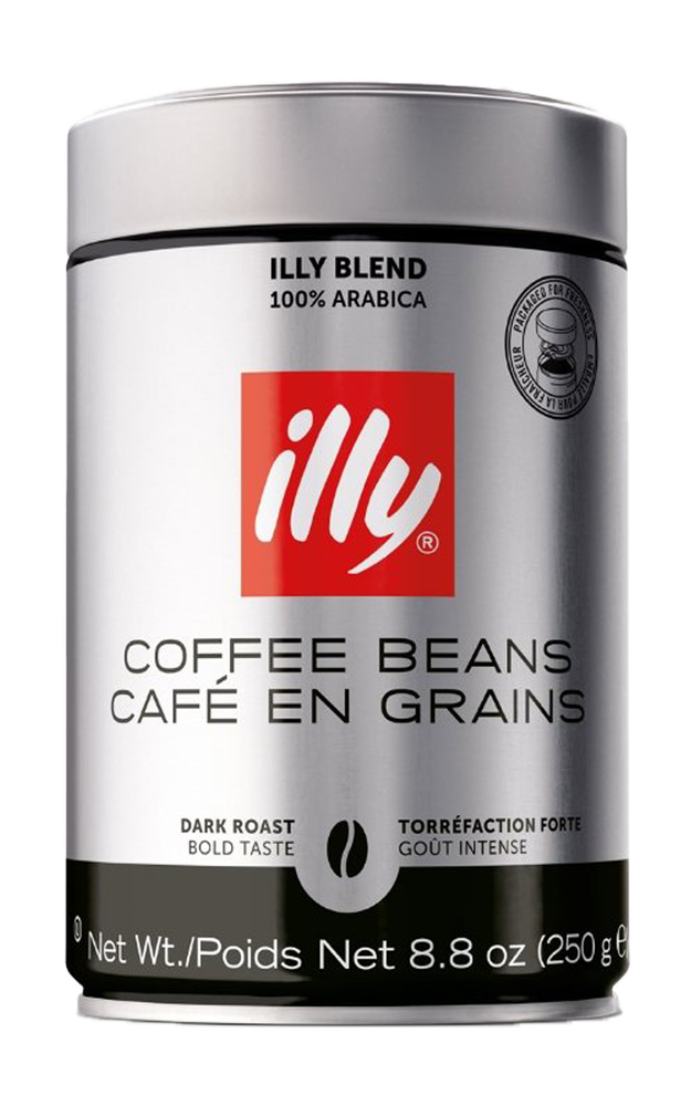 Кофе в зернах Illy сильной обжарки