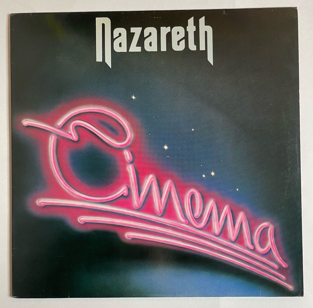Винтажная виниловая пластинка LP Nazareth Cinema (Holland 1986)