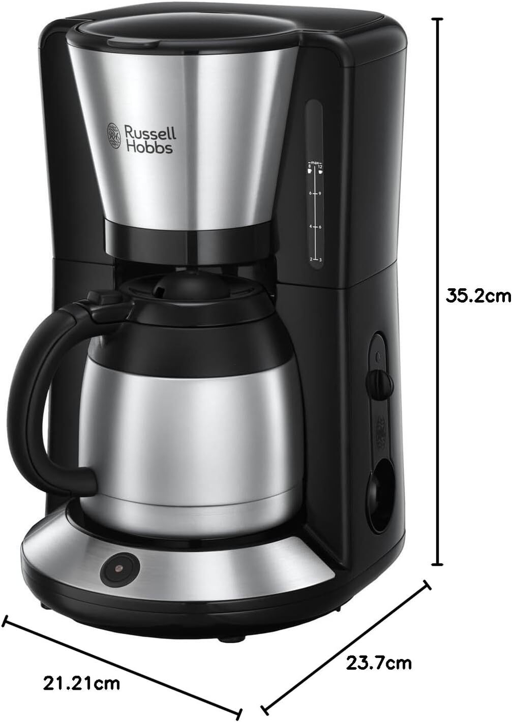 Кофеварка капельная Russell Hobbs 24020-56 металл