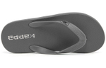 Kappa Flip Flops Unisex Dark Gray