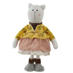 GAEM Игрушка набивная "Кот/Кошка", L16 W10 H33 см, 2в.