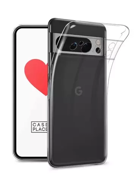 Силиконовый чехол - Google Pixel 8 Pro (прозрачный)