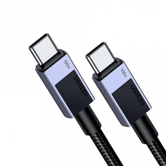 UGREEN L512 Black/Grey USB-C/USB-C 1m