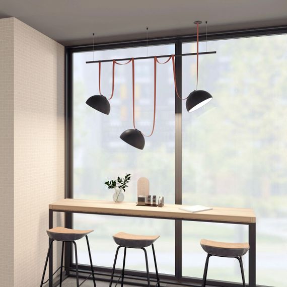 Трековый светильник Denkirs Belty Flow DK5563-BK